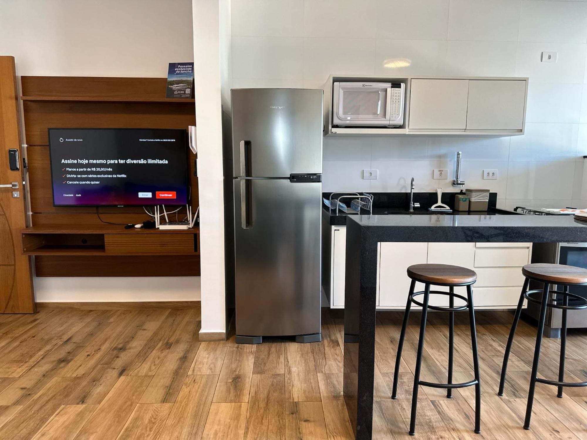 Alto Padrao 2 Qts 2 Wc Piscina Wifi-smarttv E Ar Apartamento *